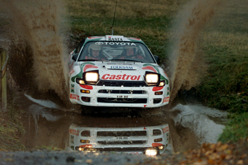 rallying world championship rac rally of great britain chatsorth house, derbyshire